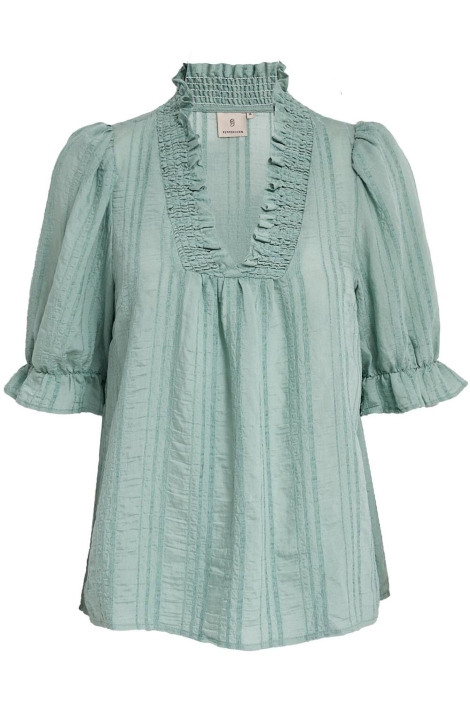 Peppercorn pc8219 gry short blouse